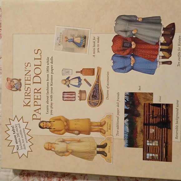 The American Girls collection, Kirsten and Samantha paper dolls - Picture 11 of 11